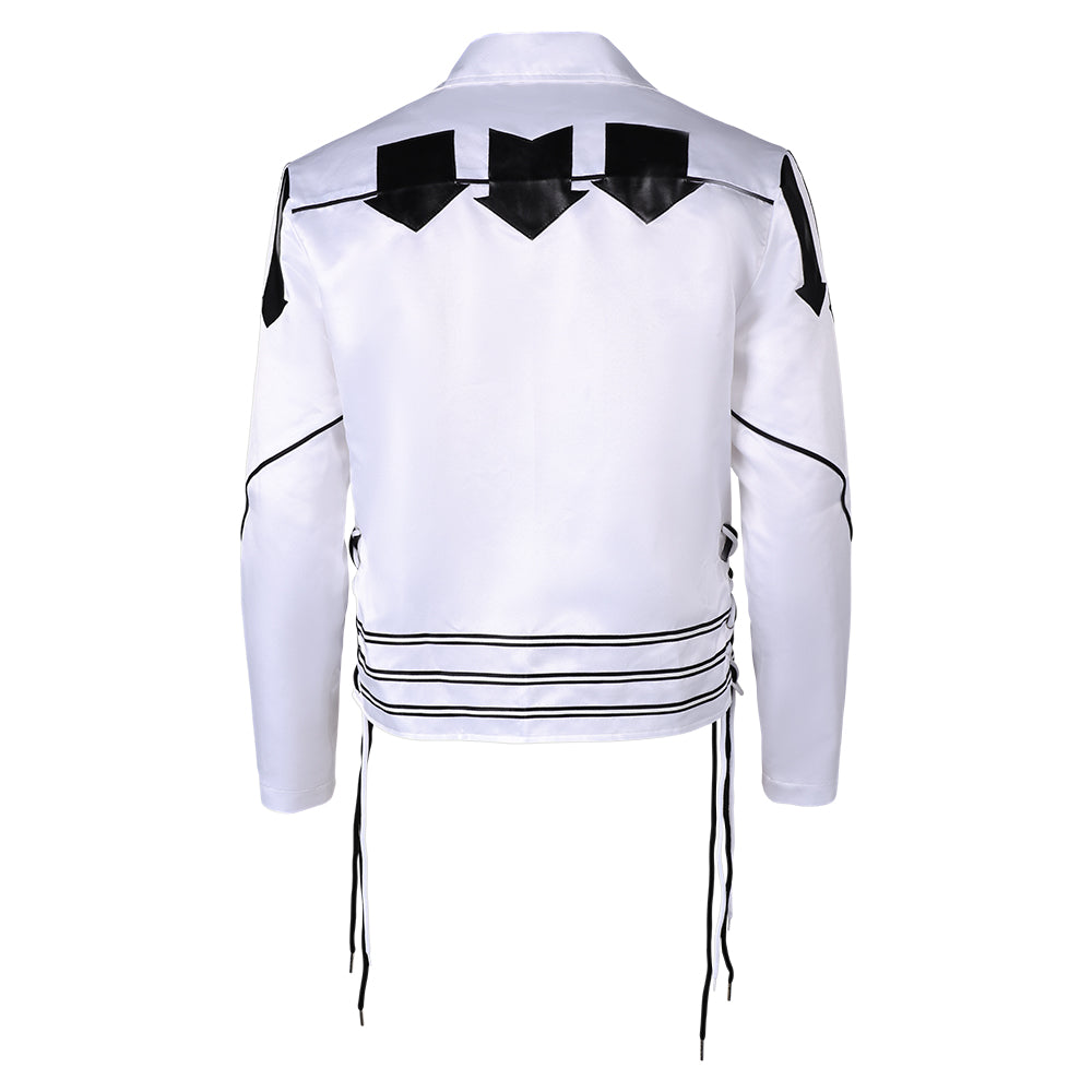 Freddie Mercury Jacke Aus Band Queen Cosplay Kostüm weiß Version