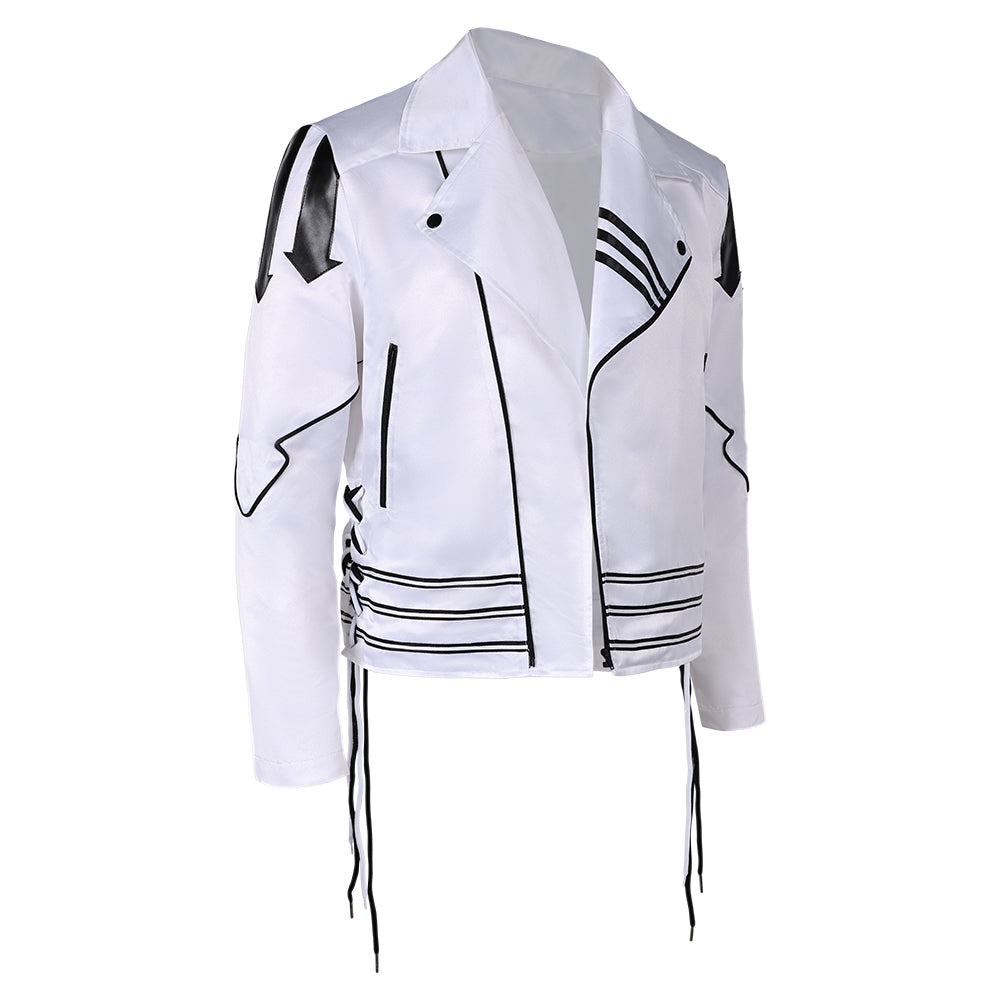 Freddie Mercury Jacke Aus Band Queen Cosplay Kostüm weiß Version