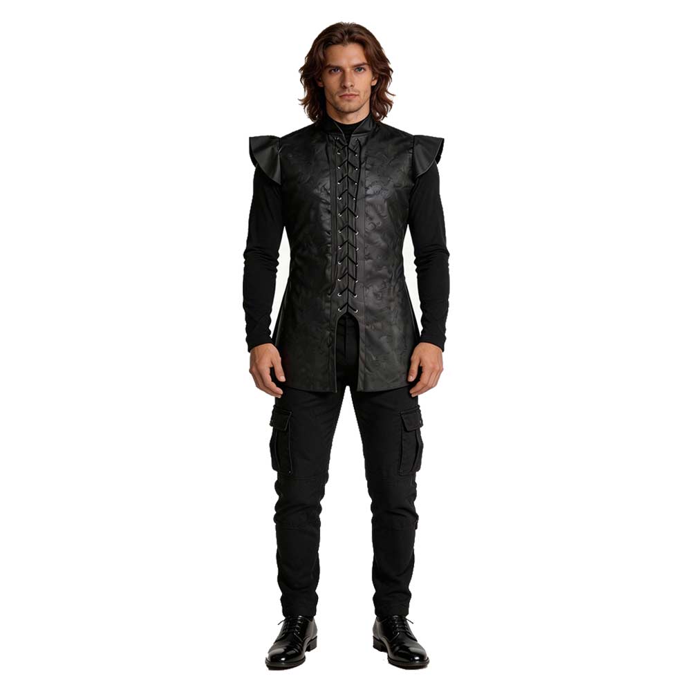 Game of Thrones Jon Snow schwarz Kostüm Set