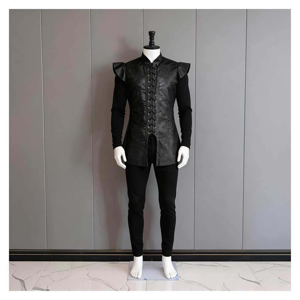 Game of Thrones Jon Snow schwarz Kostüm Set