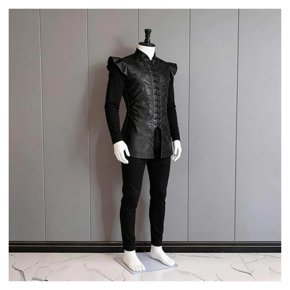 Game of Thrones Jon Snow schwarz Kostüm Set