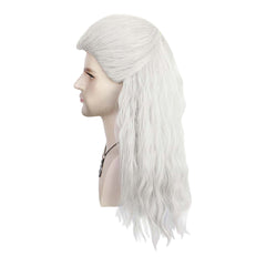 Geralt of Rivia Hitzebeständiges Haar The Witcher Geralt of Rivia Cosplay Perücke 