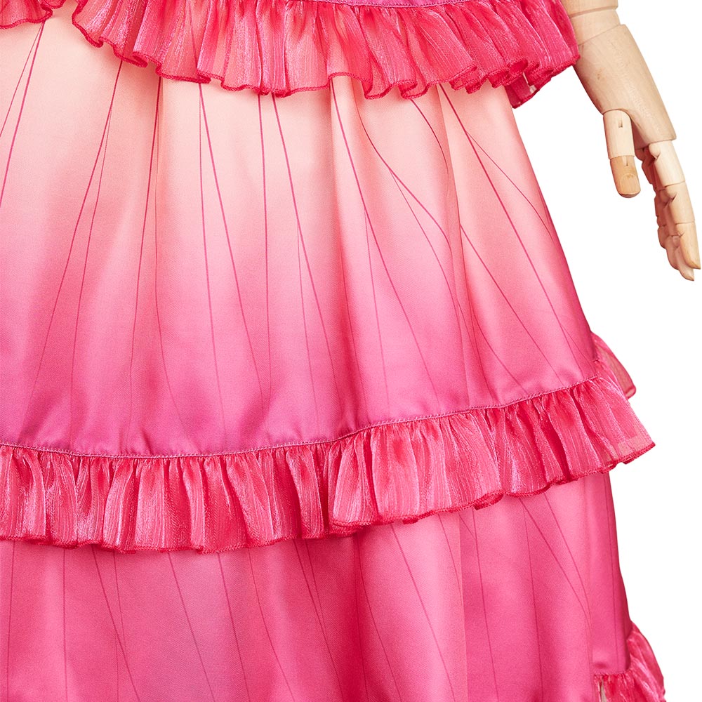 Glinda Damen rosa Kleid Wicked Glinda Cosplay Kostüm