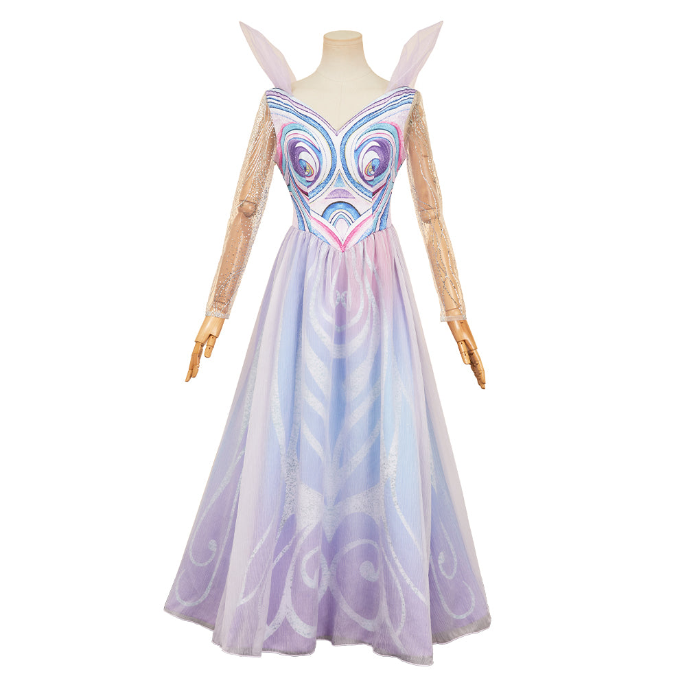 Glinda Kleid Wicked: For Good (2025) Glinda Cosplay Kostüm