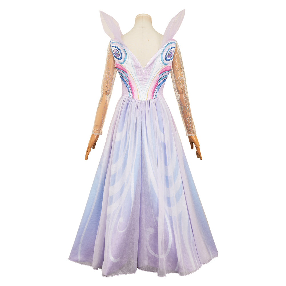 Glinda Kleid Wicked: For Good (2025) Glinda Cosplay Kostüm