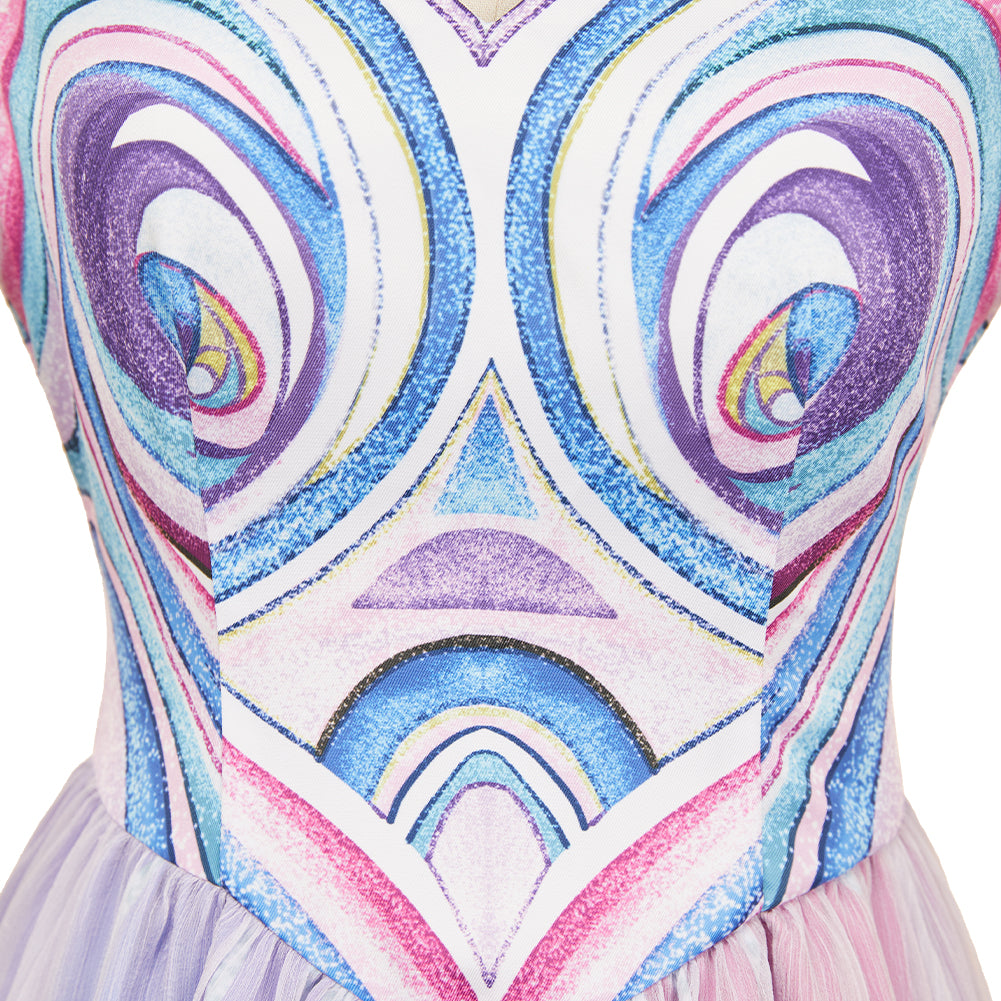 Glinda Kleid Wicked: For Good (2025) Glinda Cosplay Kostüm