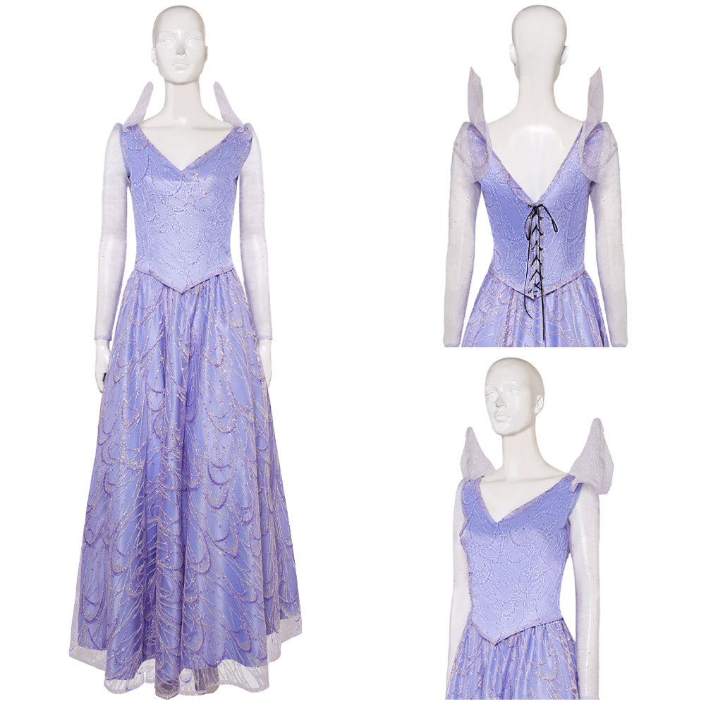 Glinda lila Kleid Wicked 2024 Glinda Cosplay Kostüm