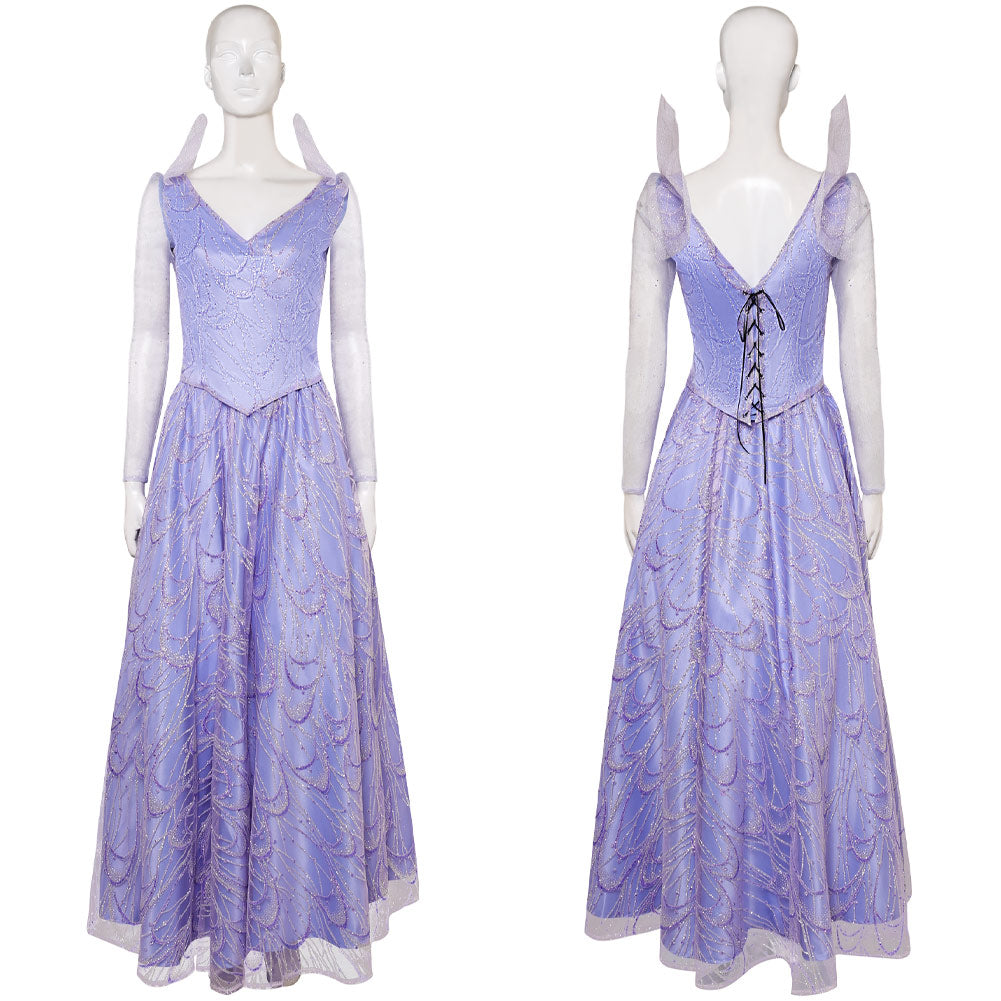 Glinda lila Kleid Wicked 2024 Glinda Cosplay Kostüm