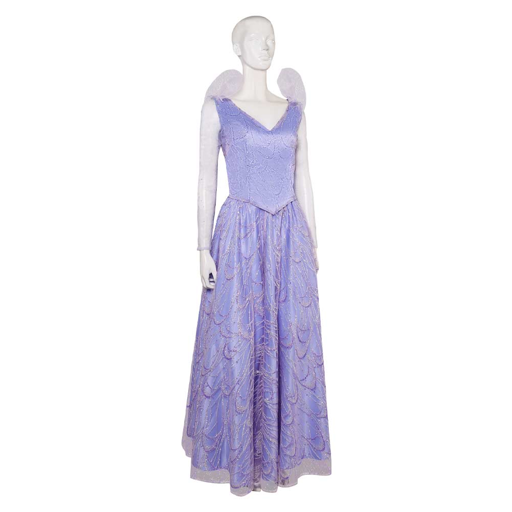 Glinda lila Kleid Wicked 2024 Glinda Cosplay Kostüm