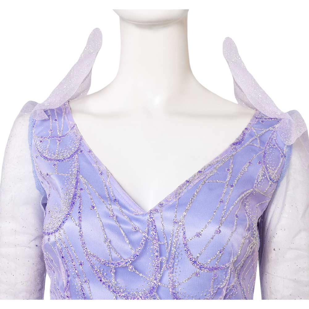 Glinda lila Kleid Wicked 2024 Glinda Cosplay Kostüm
