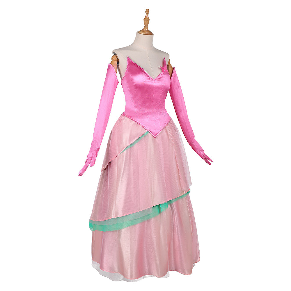 Glinda rosa Kleid Wicked 2025 for Good Glinda Cosplay Kostüm