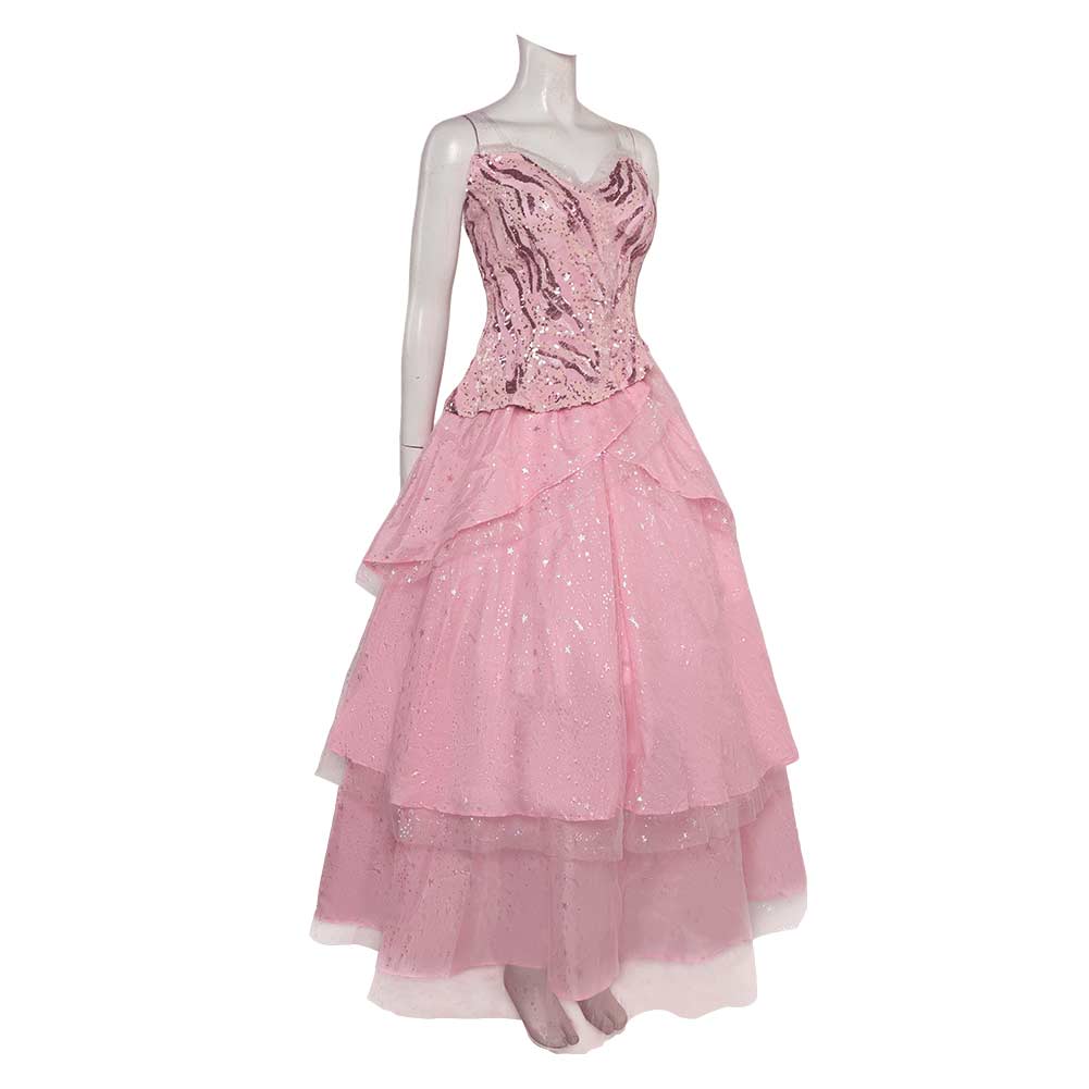 Glinda rosa Kleid Wicked Cosplay Outfits Mottoparty