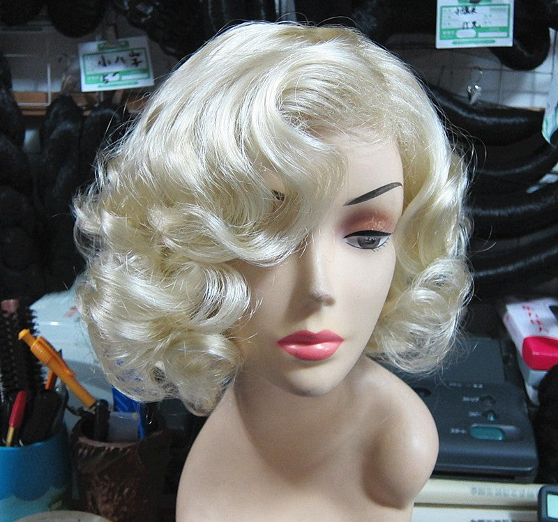 Blonde Norma Jeane Cosplay Kostüm Halloween Karneval Kleid