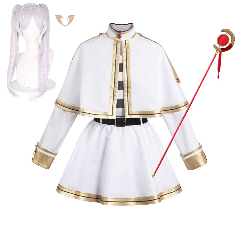 Frieren – Nach dem Ende der Reise Frieren Cosplay Kostüm Halloween Karneval Outfits
