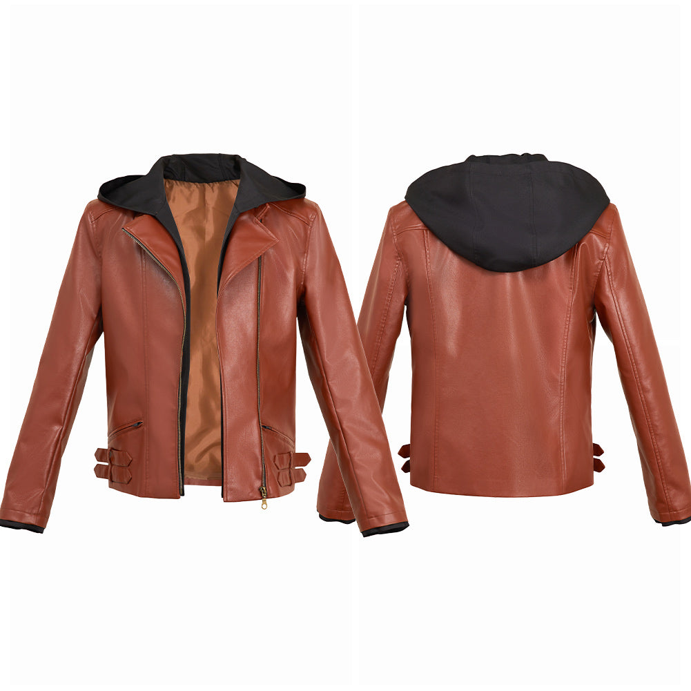 Grace Ashcroft braun Jacke Resident Evil Requiem Grace Cosplay Outfits