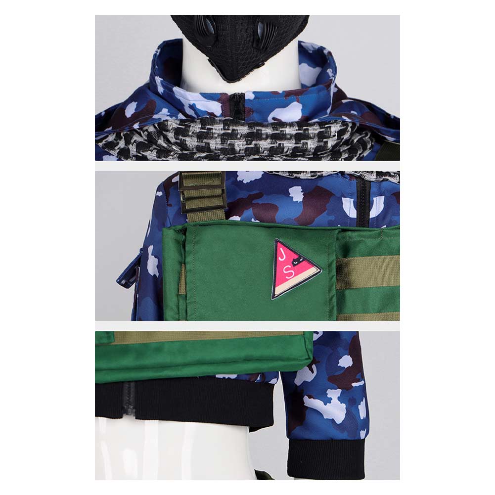 Hackclaw Kostüm Set Delta Force Hackclaw Cosplay Outfit