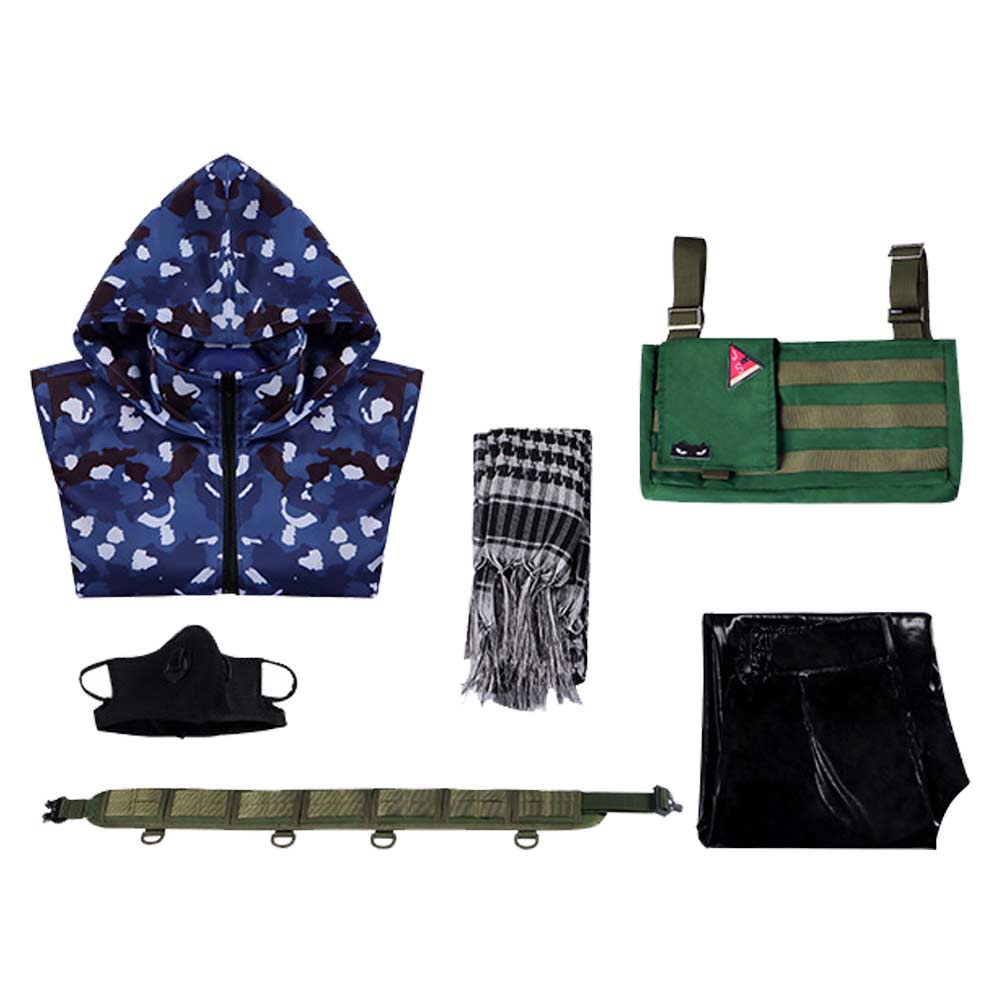 Hackclaw Kostüm Set Delta Force Hackclaw Cosplay Outfit