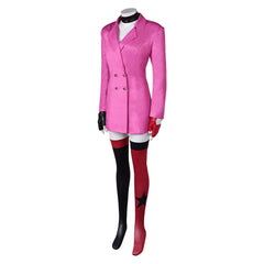 Harley Quinn 5 rosa Kostüm Set Cosplay Outfits