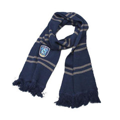 Harry Potter Ravenclaw Thicken Wolle Blend Schal blau