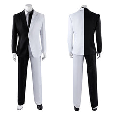 Harvey Dent Kostüm Set Anzug Absolute Two-Face Harvey Dent Cosplay Outfit