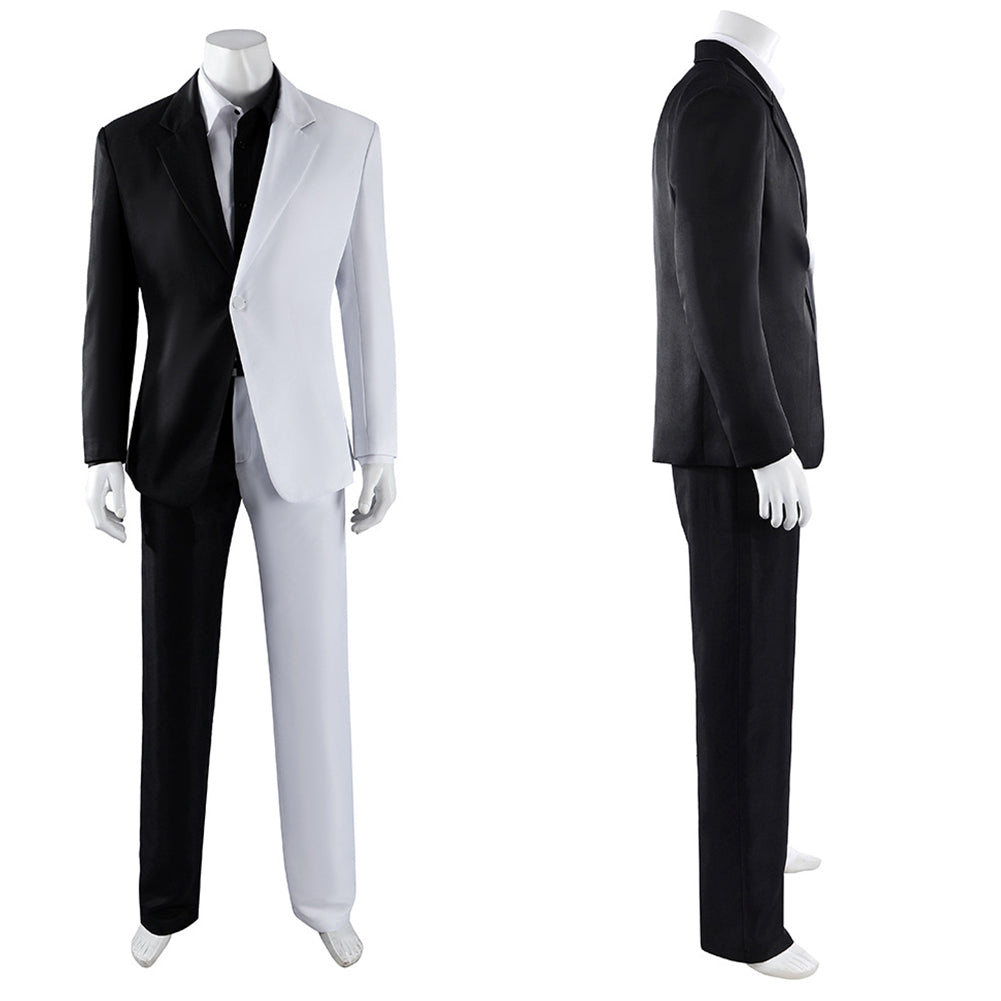 Harvey Dent Kostüm Set Anzug Absolute Two-Face Harvey Dent Cosplay Outfit