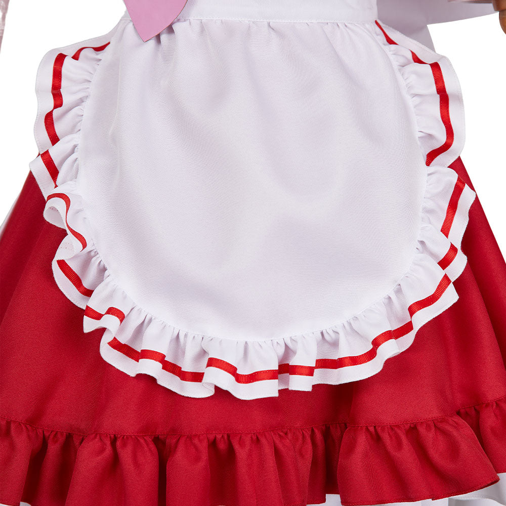 Hazbin Hotel 2025 Cherri Bomb Dienstmädchen Outfits Hellaverse Missy Cosplay Kostüm