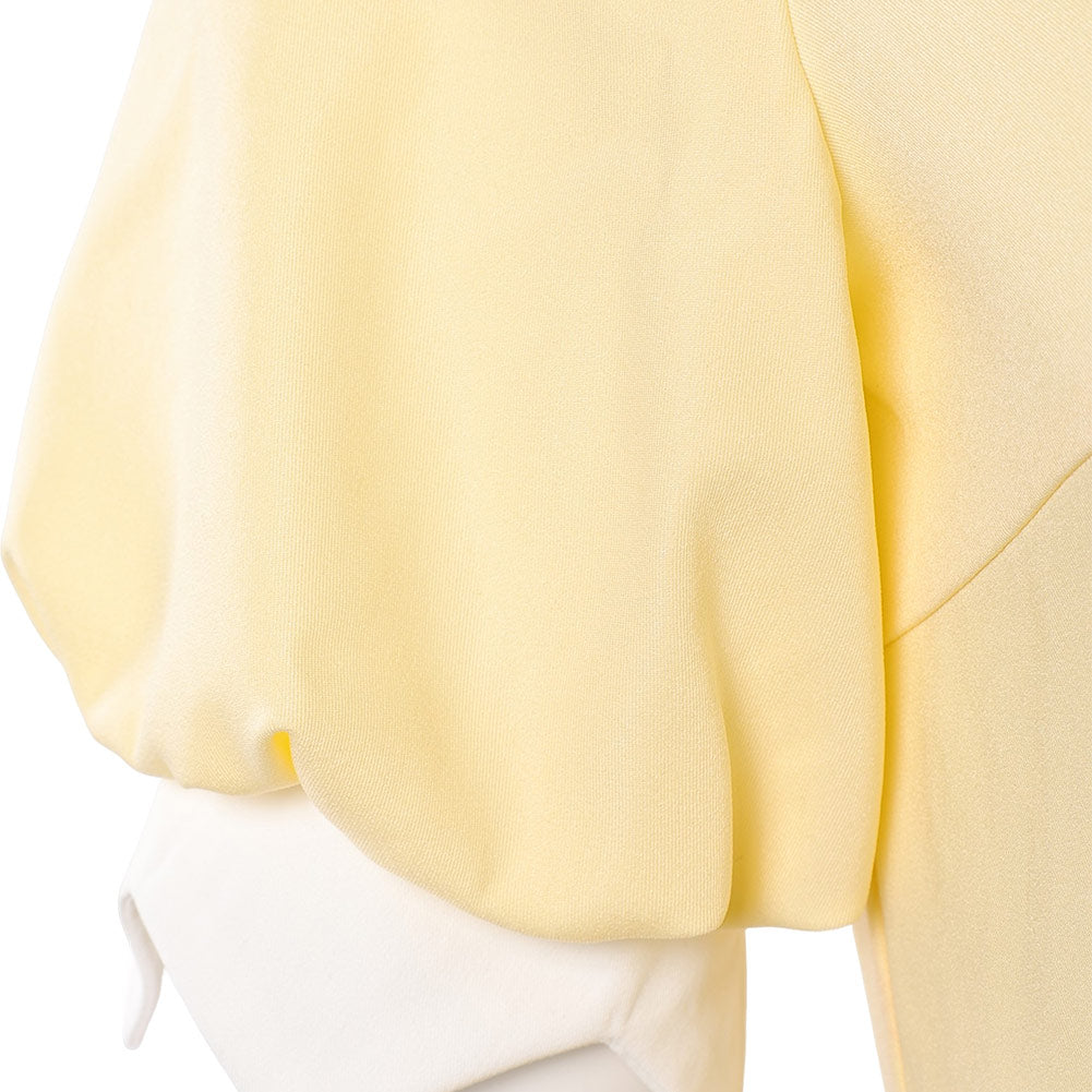 Hazbin Hotel 2025 Husk gelb Kleid Husker Cosplay Outfit