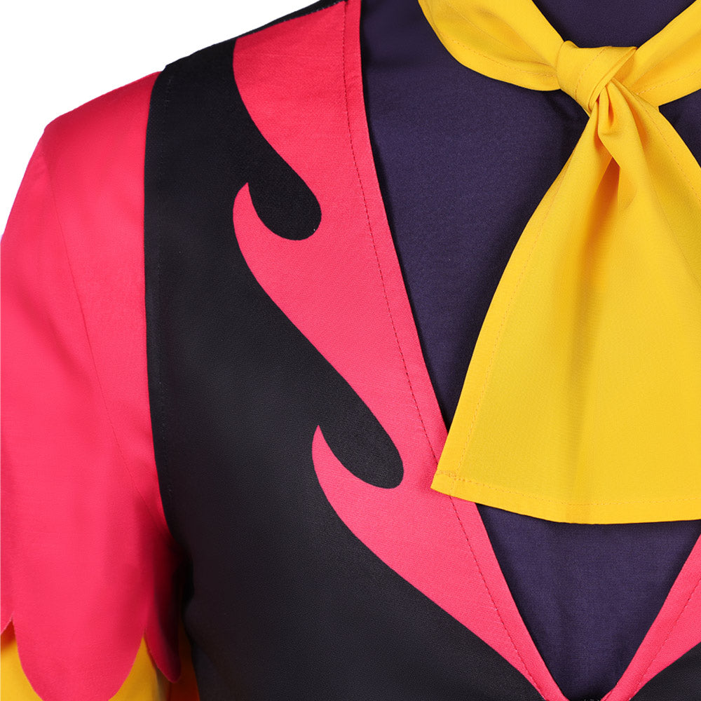 Hazbin Hotel Vox spanisches Kostüm Set Vincent Whittman Cosplay Outfit