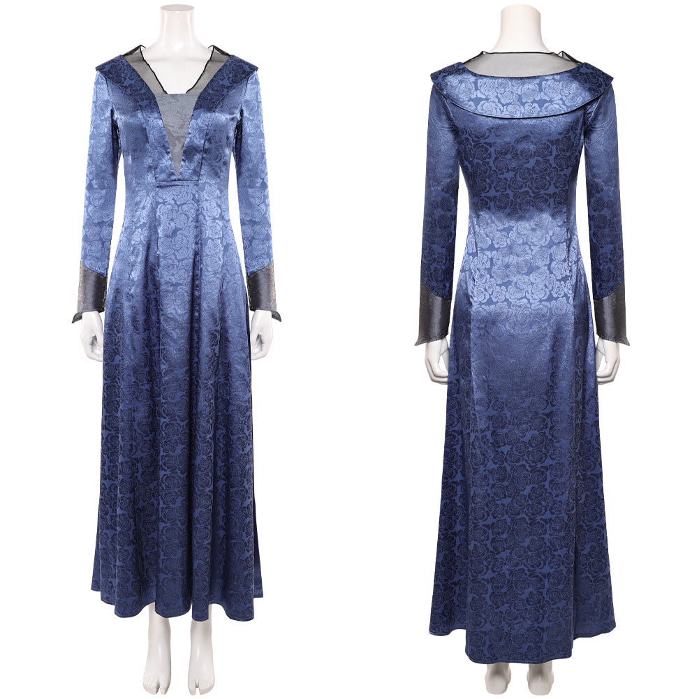 Helaena Targaryen blau Kostüm Set House of the Dragon Helaena Cosplay Outfit