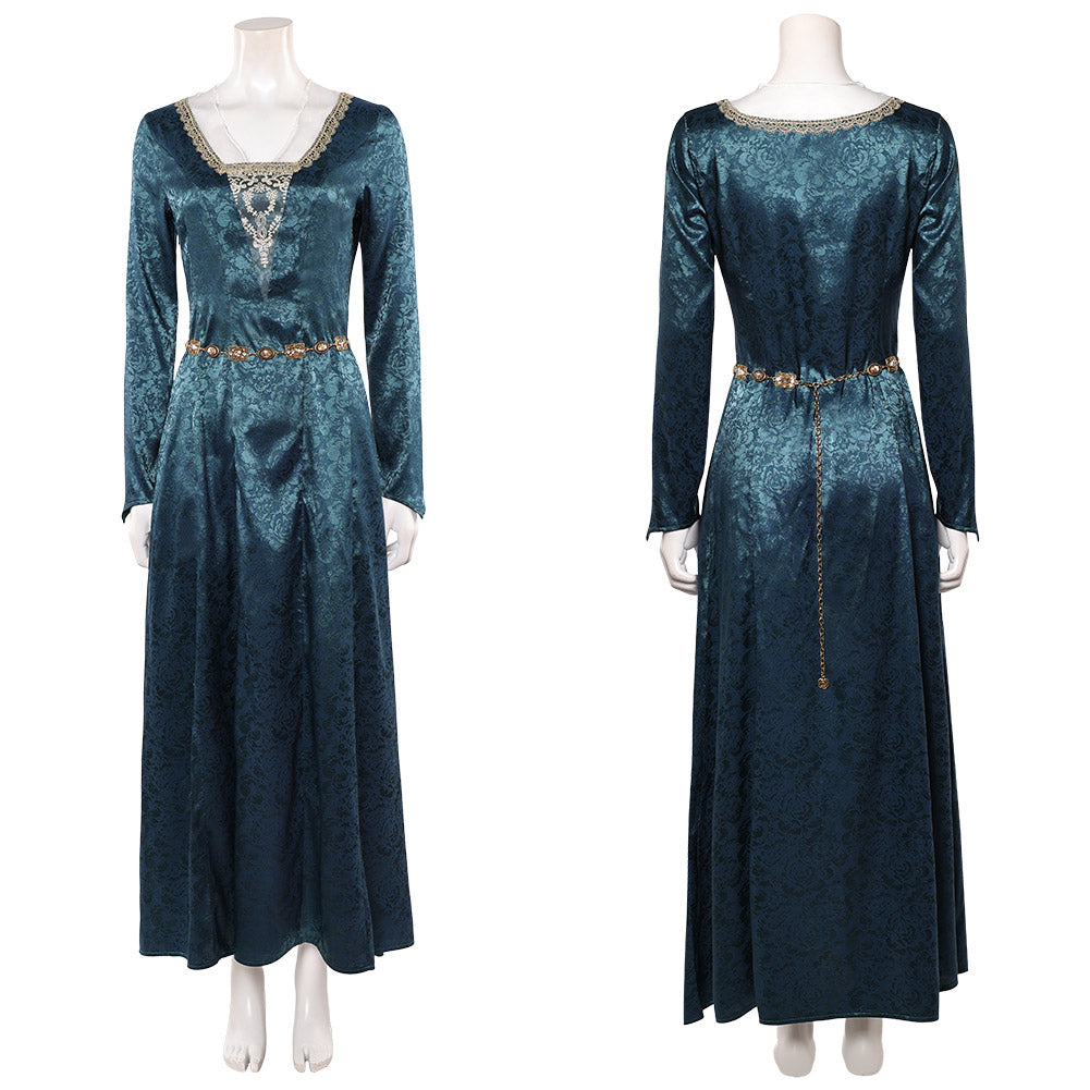 Helaena Targaryen grün Kleid House of The Dragon Helaena Cosplay Outfit