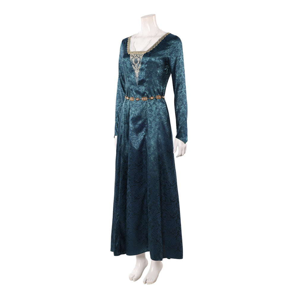 Helaena Targaryen grün Kleid House of The Dragon Helaena Cosplay Outfit