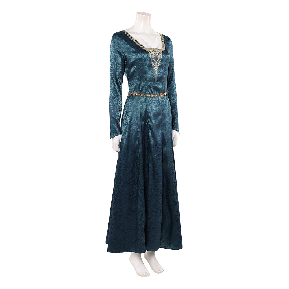 Helaena Targaryen grün Kleid House of The Dragon Helaena Cosplay Outfit