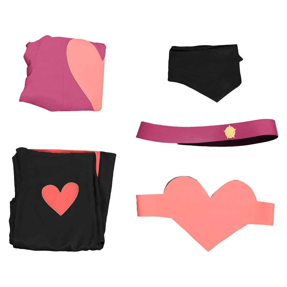 Hellaverse Anthony Kostüm Hazbin Hotel Angel Dust Cosplay Outfits