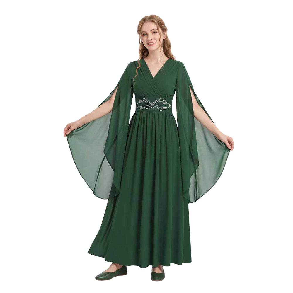 Renaissancerobe Hexe Mittelalterkleid Renaissance Gewand Latverian Halloween Karneval Kostüm
