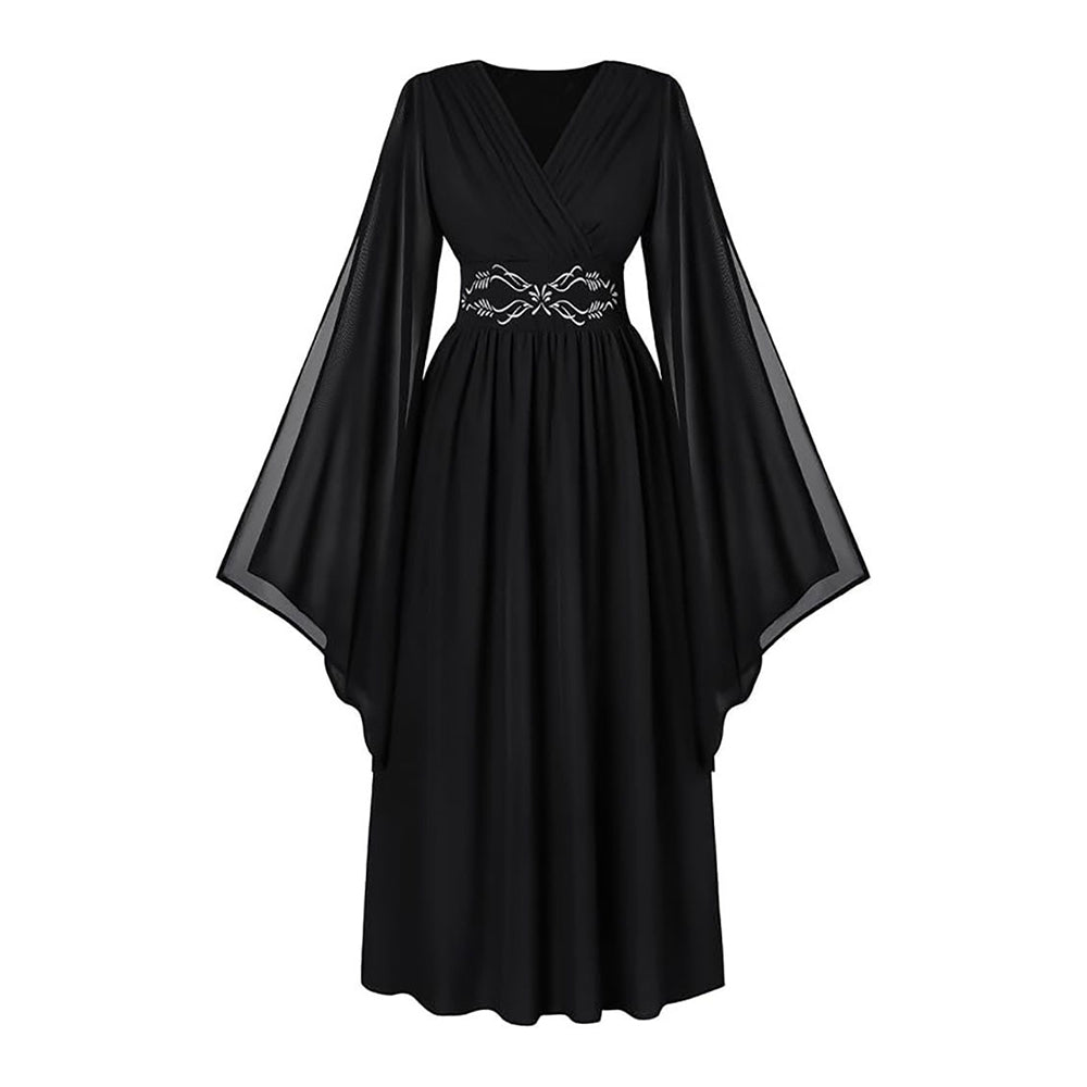Renaissancerobe Hexe Mittelalterkleid Renaissance Gewand Latverian Halloween Karneval Kostüm