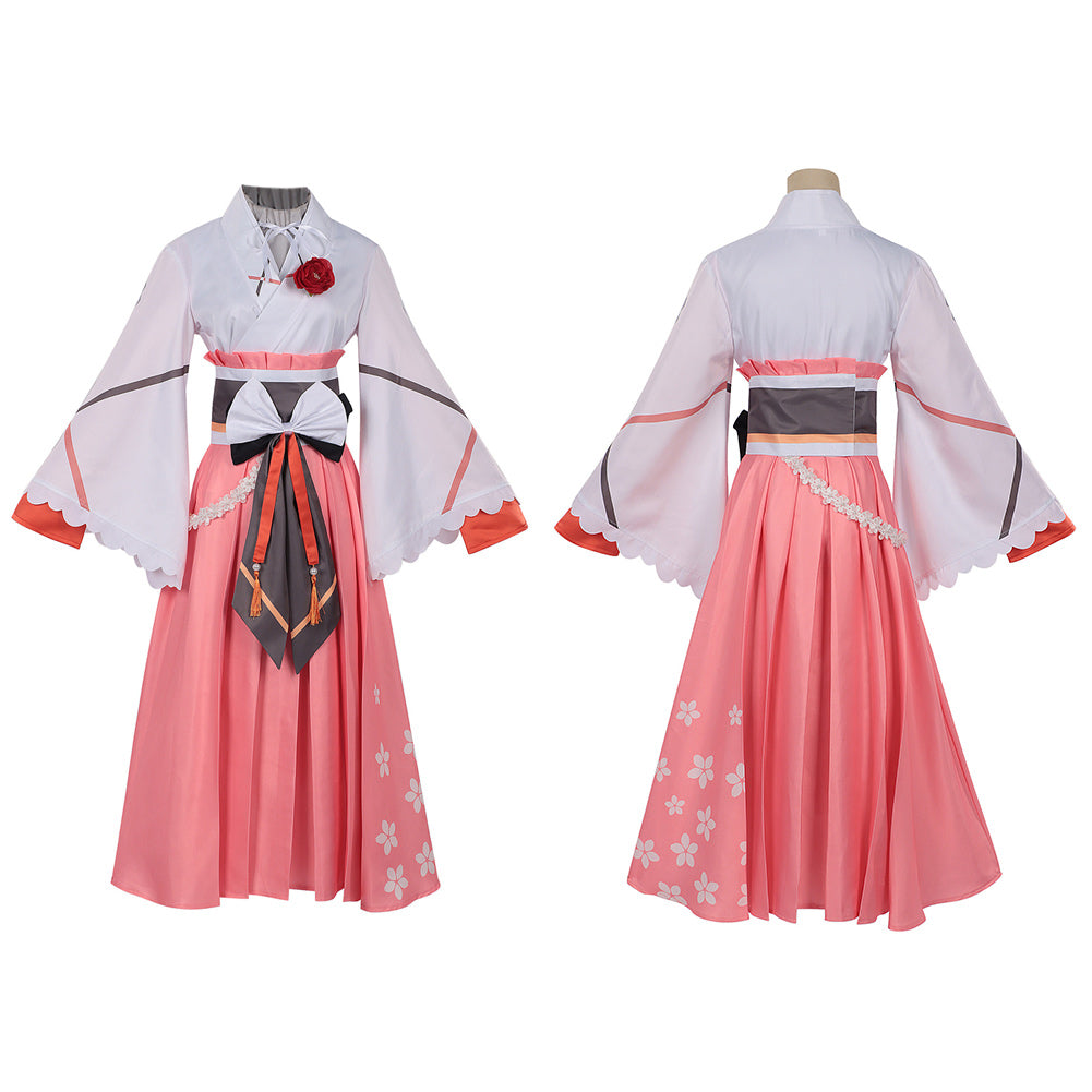 Hinagiku Kayo Kimono Agents of the Four Seasons Hinagiku Cosplay Outfit