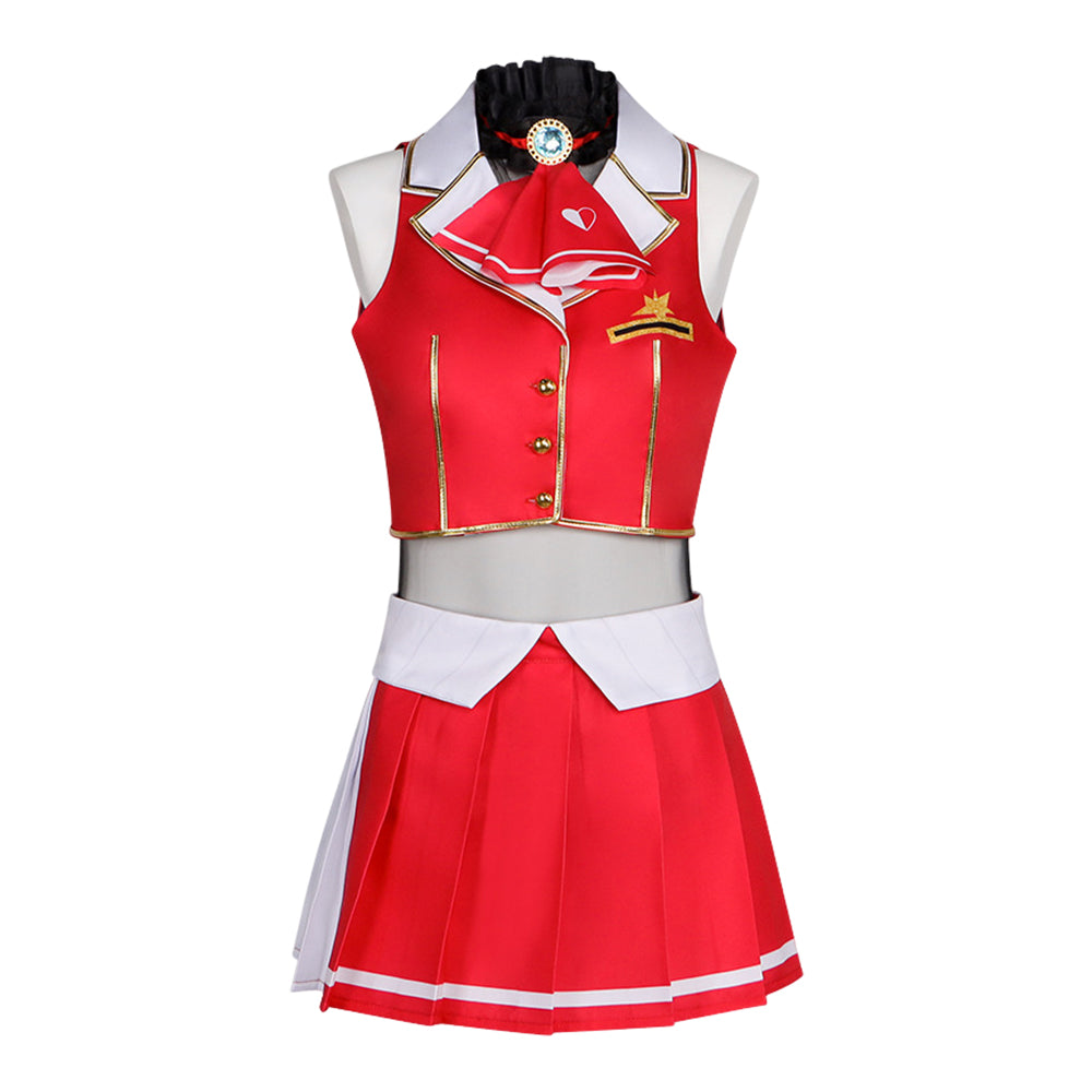  Houshou Marine Kostüm Set hololive Houshou Marine Cosplay Outfit