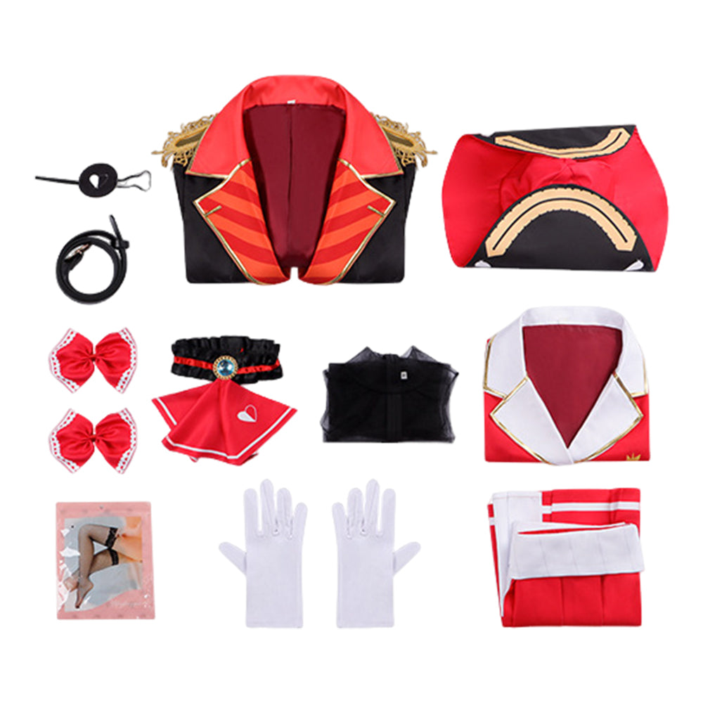  Houshou Marine Kostüm Set hololive Houshou Marine Cosplay Outfit