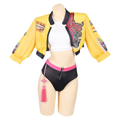 Huntrix Rumi Damen Bademode K-Pop: Demon Hunters Rumi Cosplay Outfits