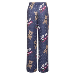 Huntrix Rumi Pyjamahose KPOP Demon Hunters Rumi Cosplay Freizeithosen