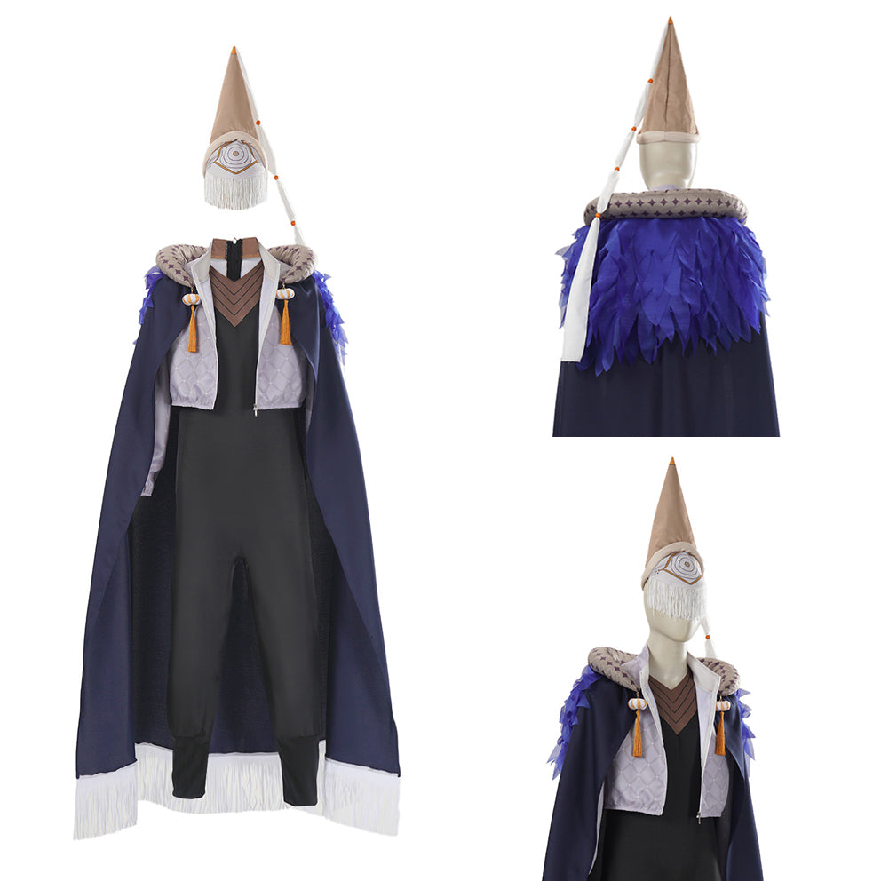 Iguin Tongari Costume Witch Hat Atelier Iguin Cosplay Outfit