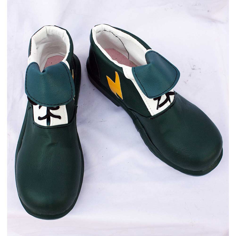 Inazuma Eleven Mamoru Endō Stiefel Cosplay Schuhe grün