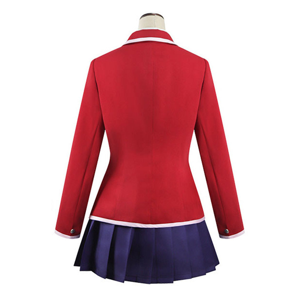Inori Yuzuriha Guilty Crown rot Uniform Cosplay Kostüm