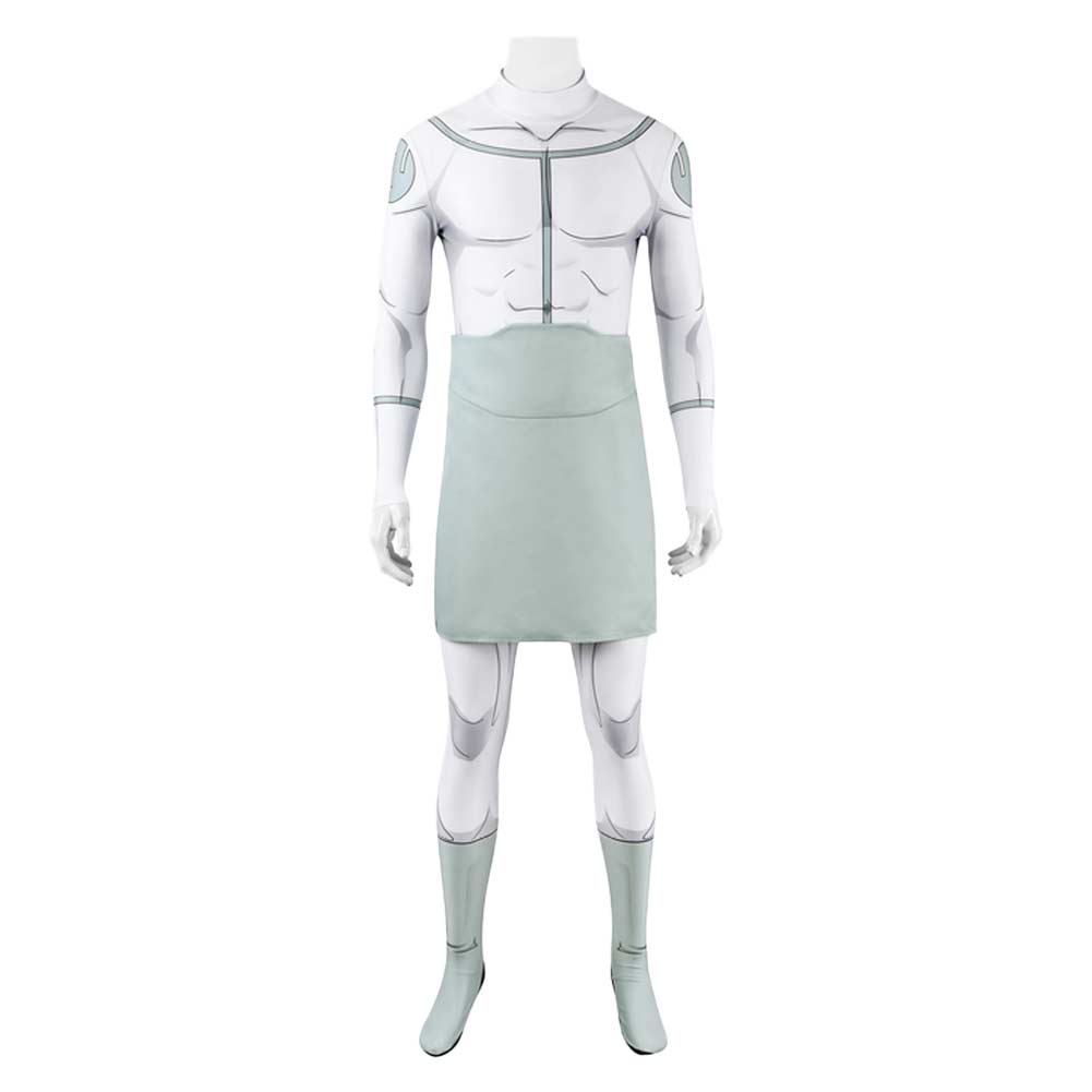 Invincible Viltrumite weiß Overall Cosplay Outfit