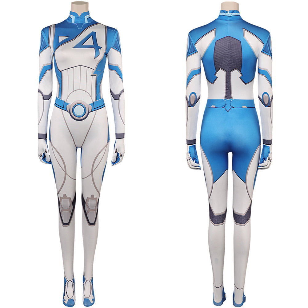 Invisible Woman Kostüm Marvel Rivals Dr. Susan "Sue" Storm-Richards Cosplay Outfits