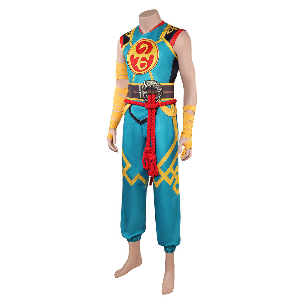 Iron Fist Kostüm Marvel Rivals Superheld Cosplay Outfits