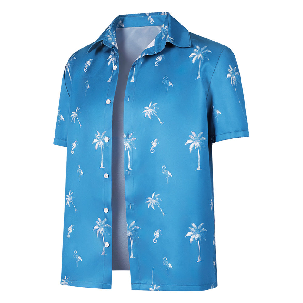 Jason Duval blau Shirt GTA 6 Jason Cosplay Outfit