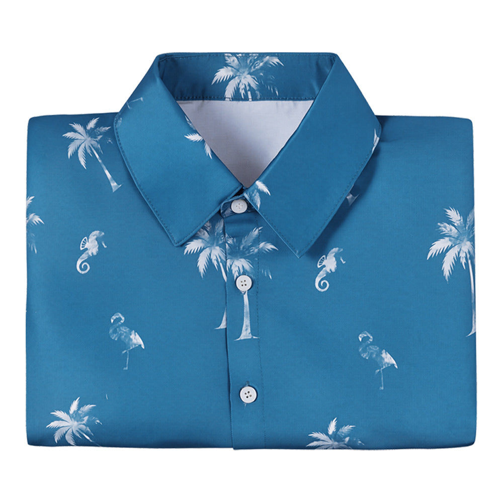 Jason Duval blau Shirt GTA 6 Jason Cosplay Outfit