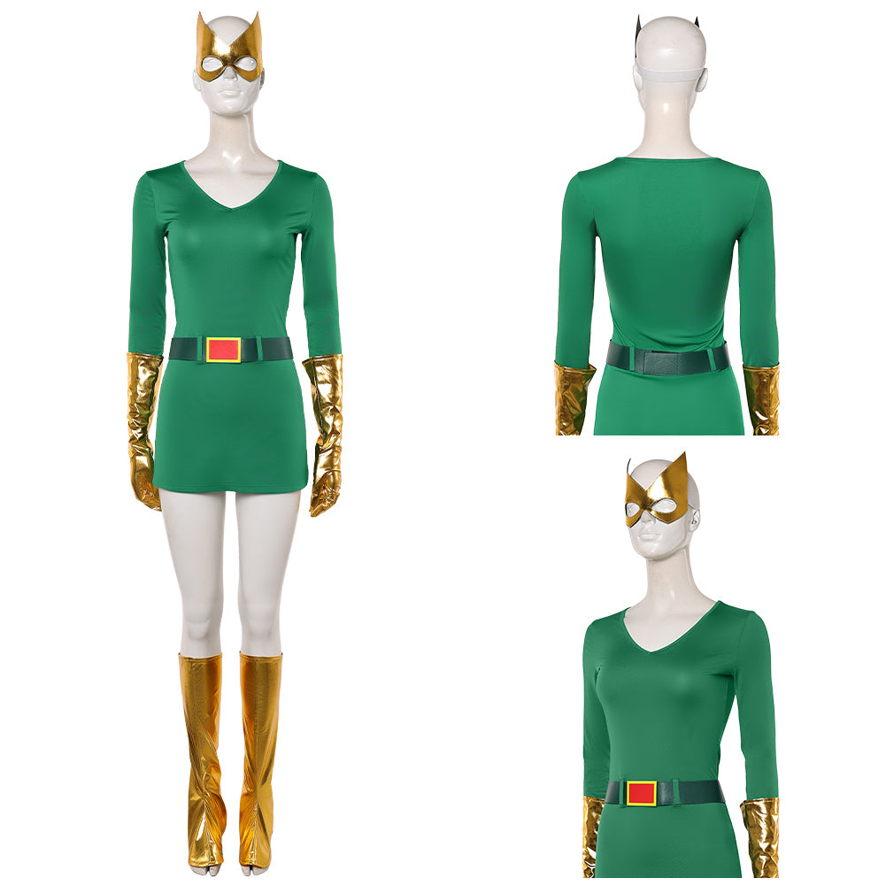 Jean Grey grün Kleid X-Men '97 Jean Cosplay Outfit   