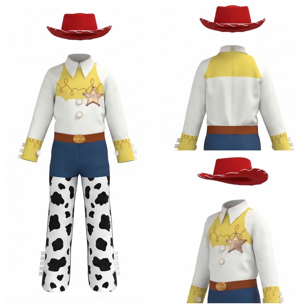 Jessie Kinder Kostüm Set Toy Story Jessie Cosplay Outfit